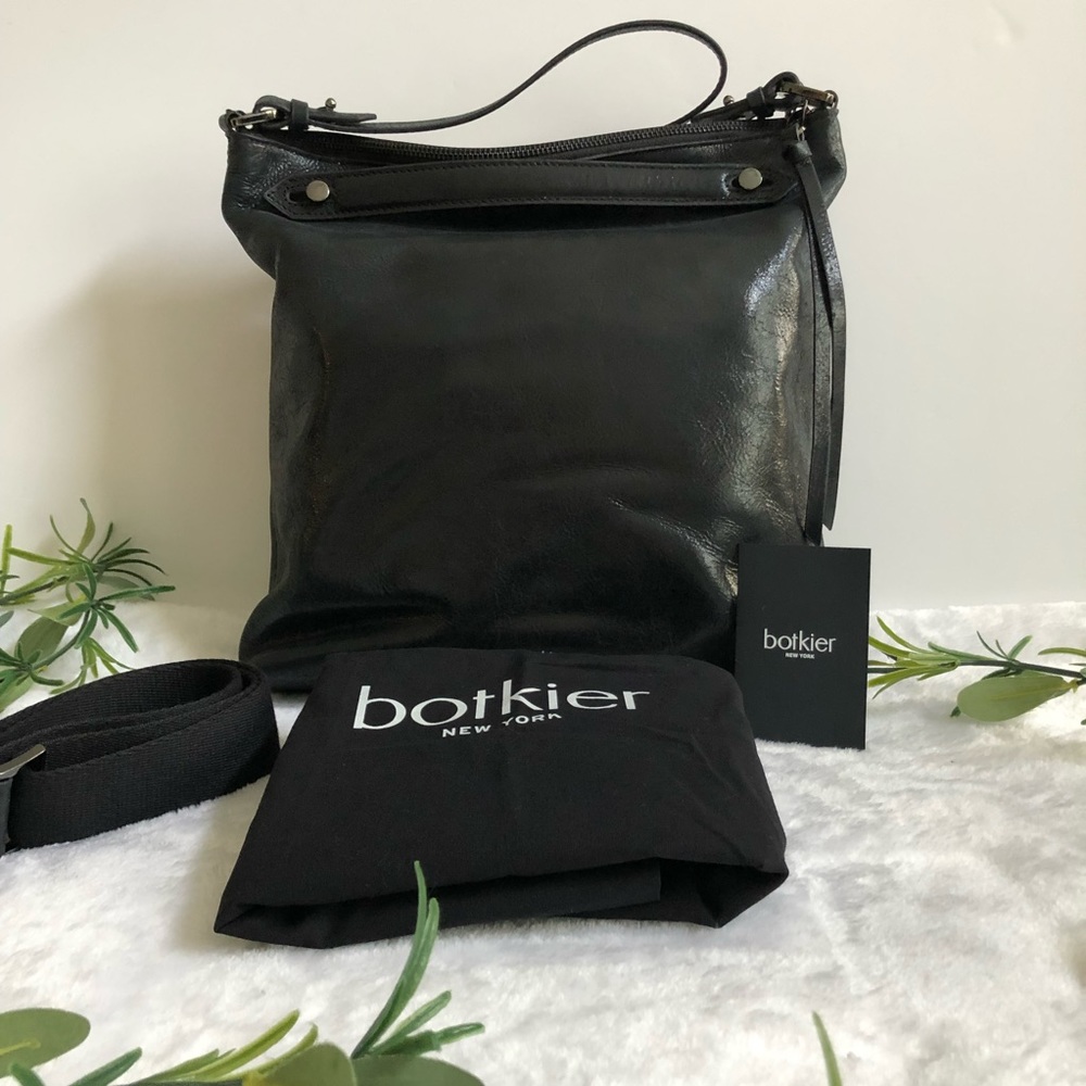 Botkier Warren Medium Leather Hobo Bag, NWT - Picture 2 of 6
